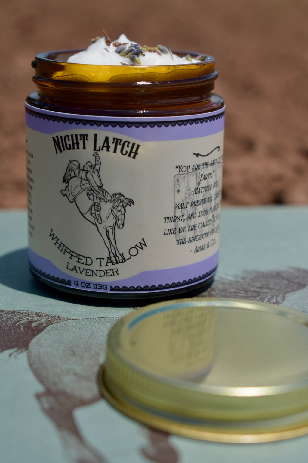 Night latch Whipped Tallow - Lavender - Soothing