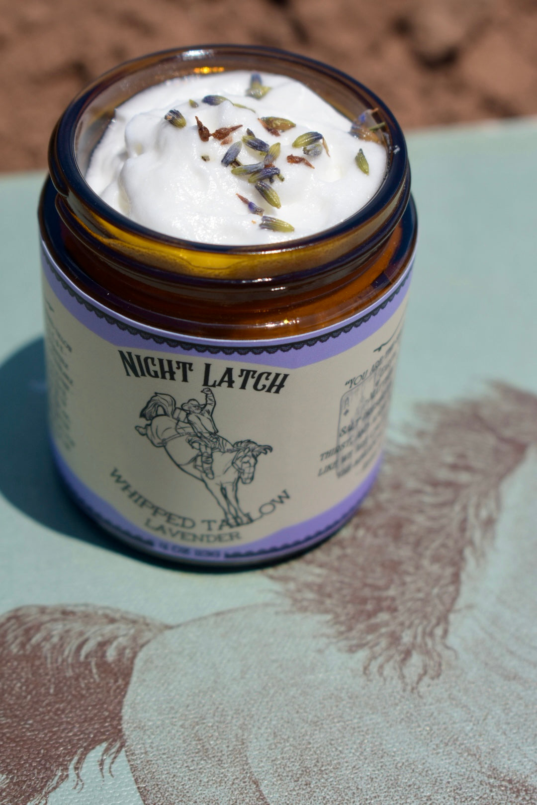 Night latch Whipped Tallow - Lavender - Soothing