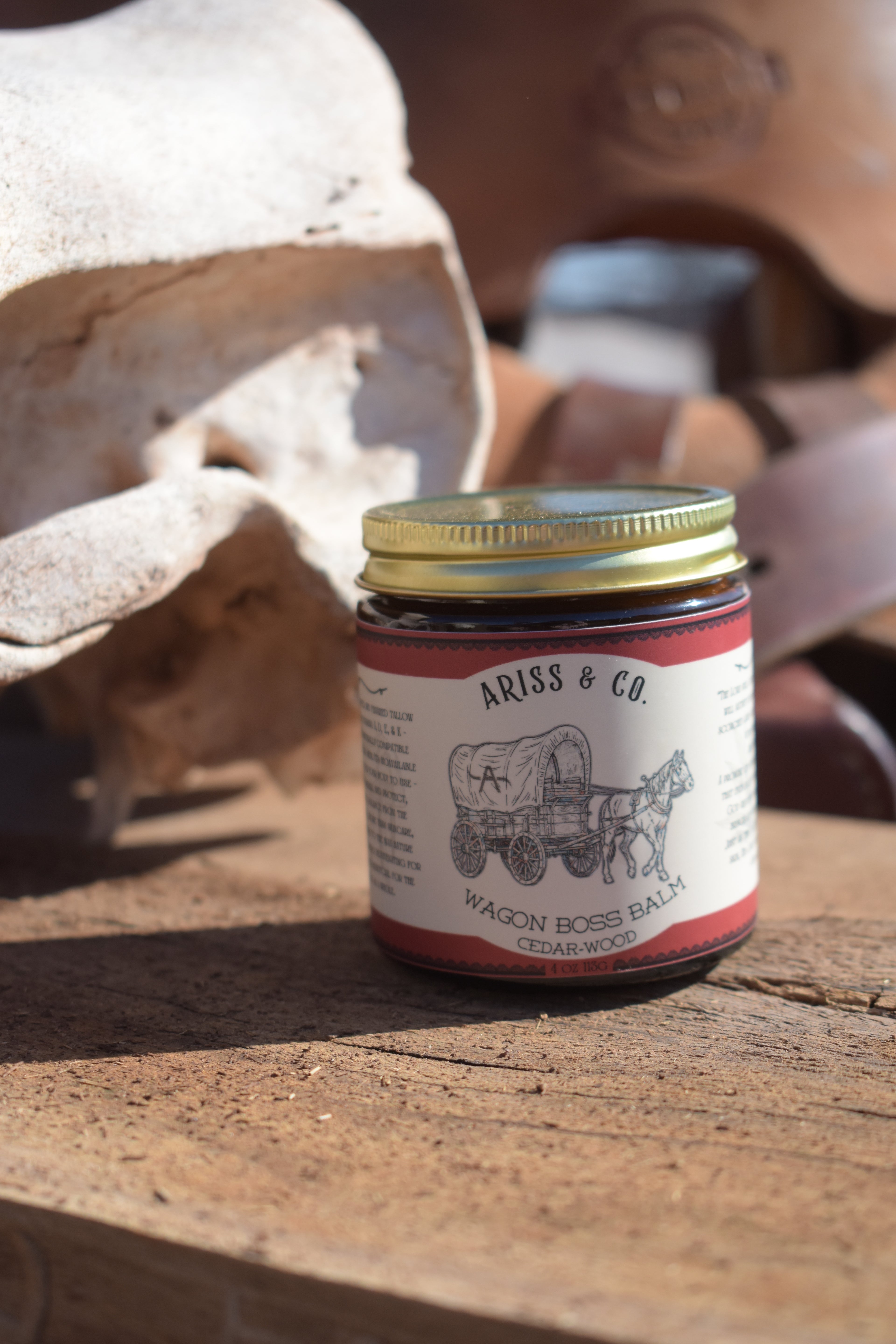 Wagon Boss Tallow Balm - Cedarwood - Deep Repair