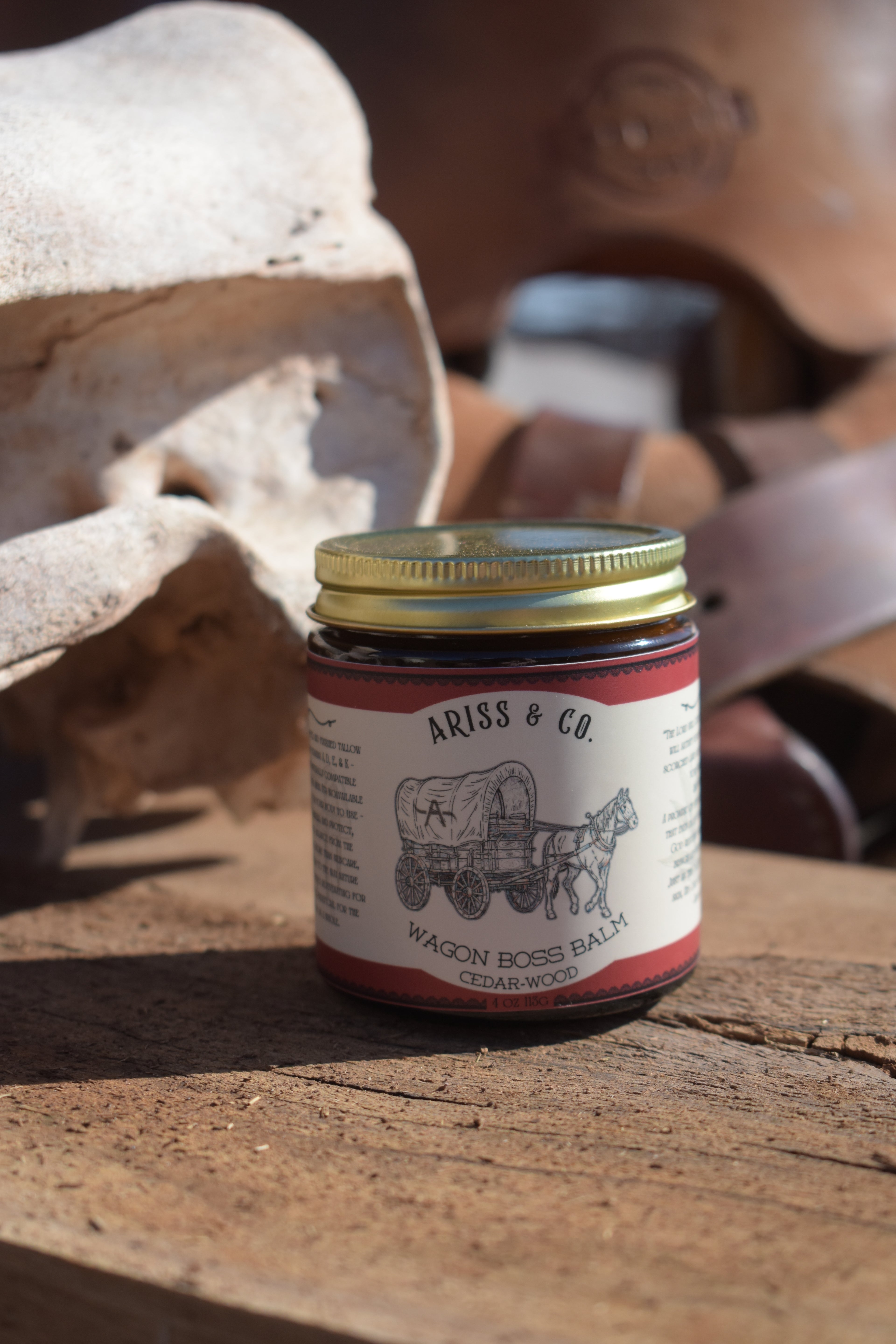 Wagon Boss Tallow Balm - Cedarwood - Deep Repair