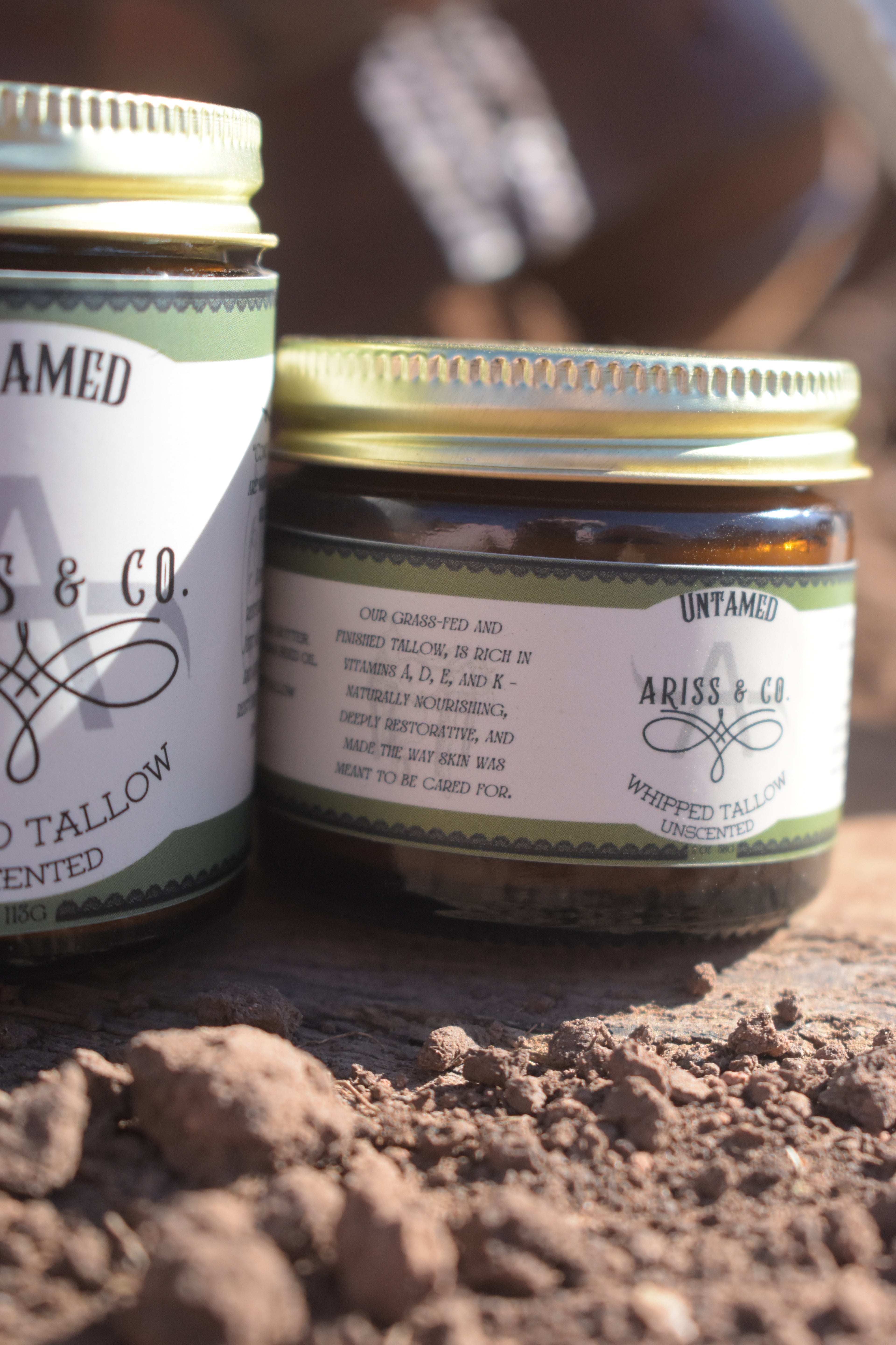 Untamed Whipped Tallow - Unscented - Sensitive Skin Suitable