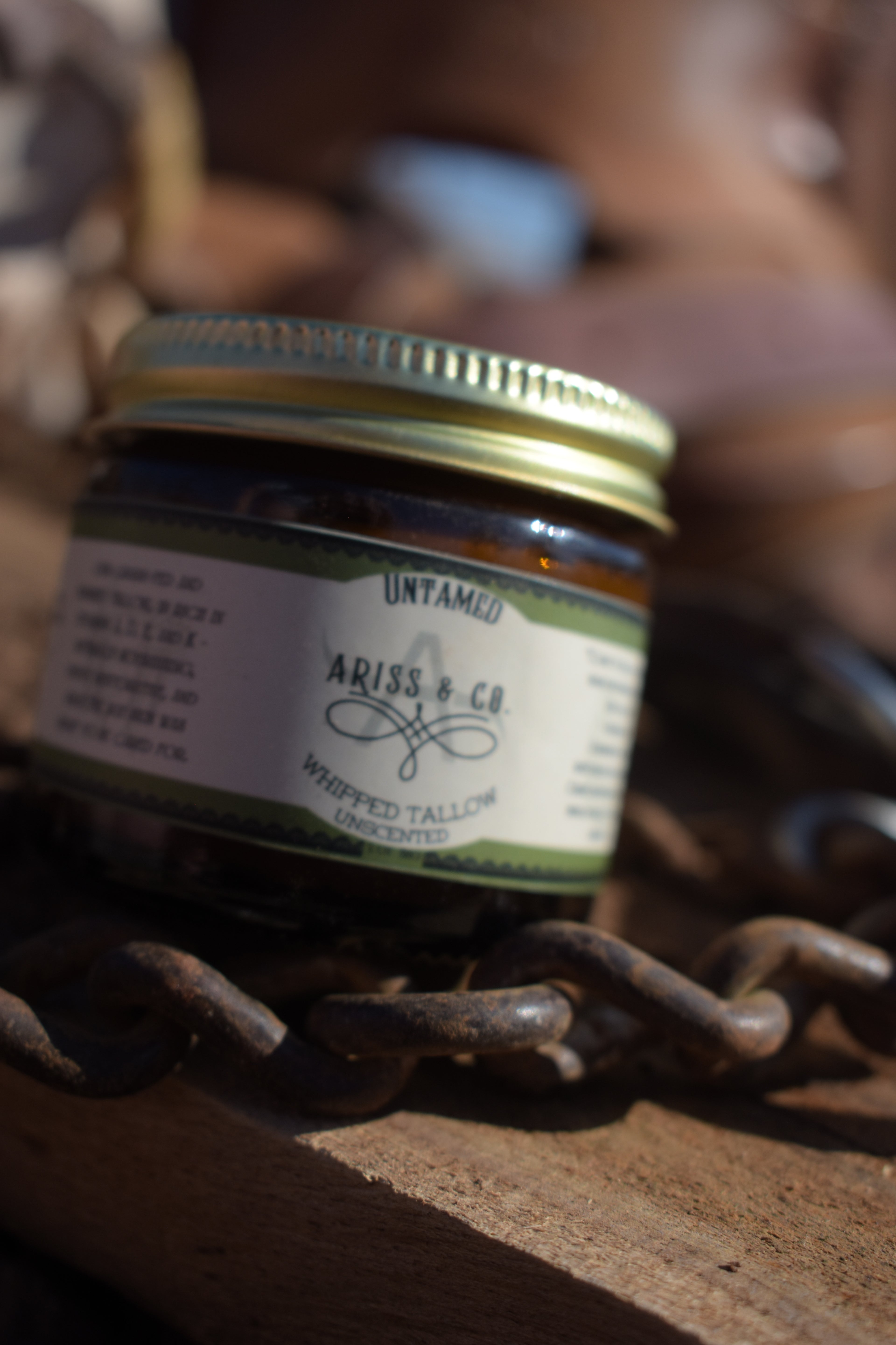 Untamed Whipped Tallow - Unscented - Sensitive Skin Suitable