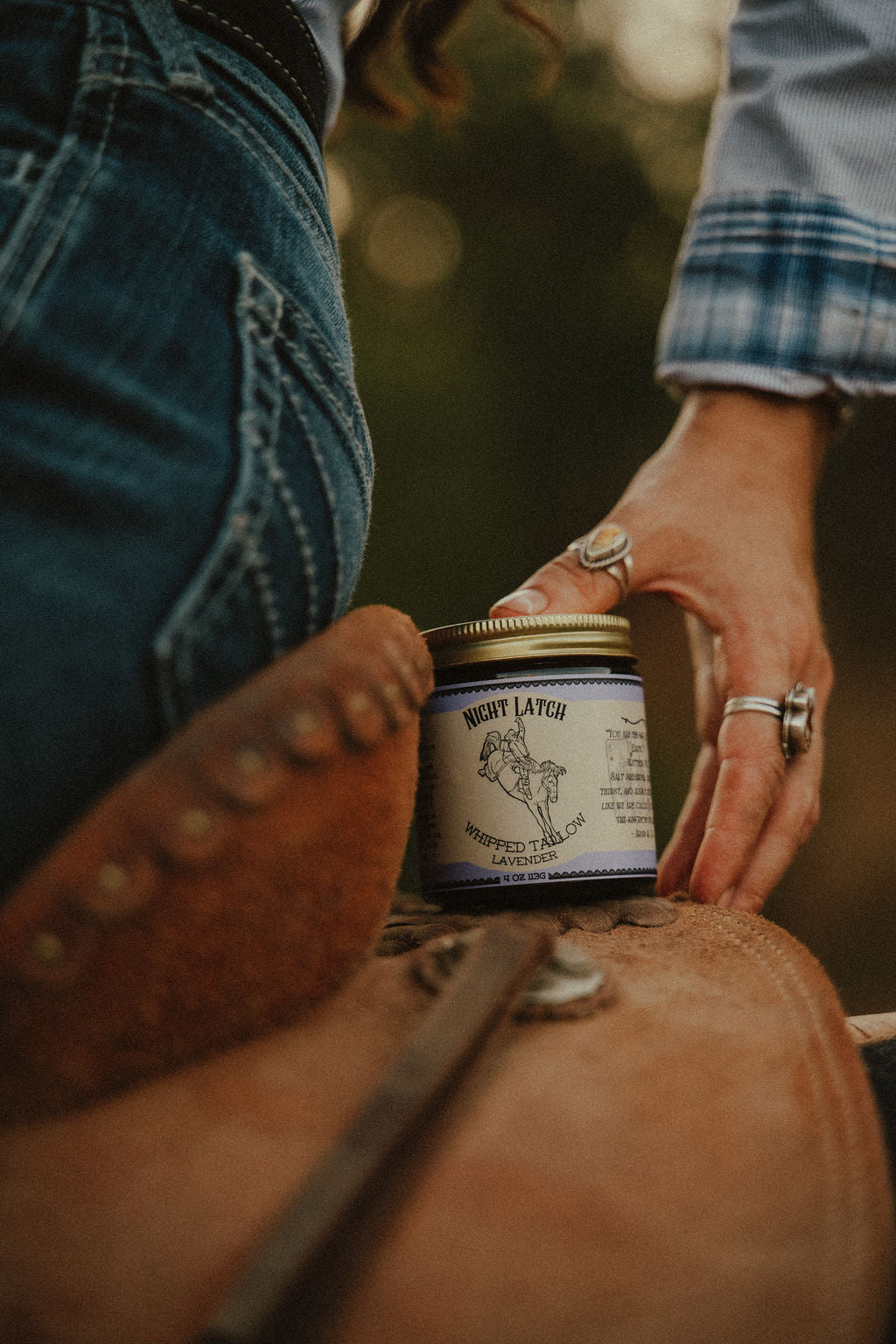 Night latch Whipped Tallow - Lavender - Soothing